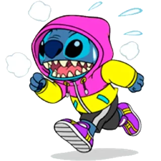 🏃‍♂️ emoji Stitch Telegram sticker 19 of 68