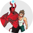 😃 emoji Love Satan Telegram sticker 8 of 36
