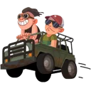 🚙 emoji PUBG Telegram sticker 16 of 37