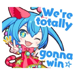 😄 emoji Project Sekai Miku Telegram sticker 23 of 35