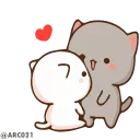 😽 emoji . @CenterOfSticker Telegram sticker 18 of 50