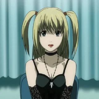 🖤 emoji misa amane Telegram sticker 5 of 27