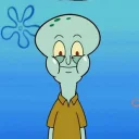 Sticker from Squidward