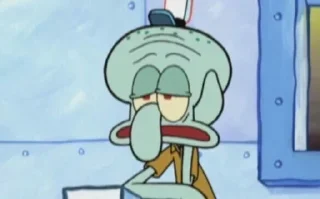 🐙 emoji squidward Telegram sticker 7 of 45