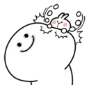 👊 emoji Spoiled Rabbit Small For You Telegram sticker 13 of 41