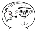😂 emoji Spoiled Rabbit Small For You Telegram sticker 16 of 41