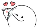 😘 emoji Spoiled Rabbit Small For You Telegram sticker 19 of 41