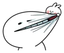 ✊ emoji Spoiled Rabbit Small For You Telegram sticker 9 of 41