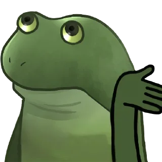 💁‍♀️ emoji Worry Froge @PeepoHD Telegram sticker 12 of 120