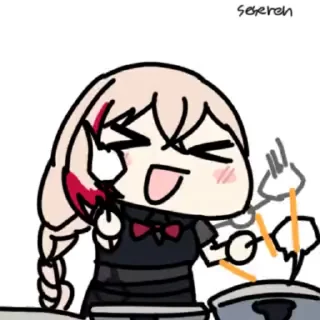 🥁 emoji GFL Seseren by @tac_drop Telegram sticker 18 of 50