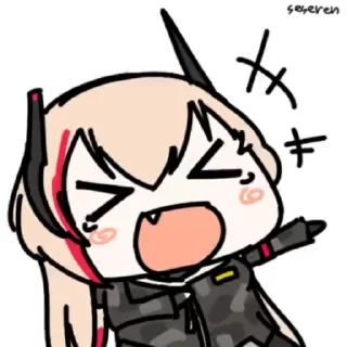😆 emoji GFL Seseren by @tac_drop Telegram sticker 14 of 50