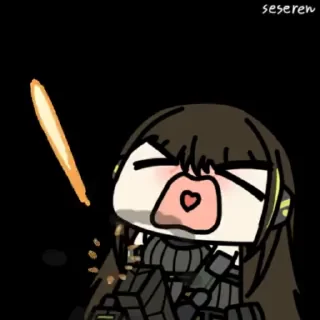 💦 emoji GFL Seseren by @tac_drop Telegram sticker 13 of 50