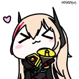 🥰 emoji GFL Seseren by @tac_drop Telegram sticker 16 of 50