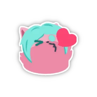😗 emoji riku's blobs (nano) Telegram sticker 20 of 23