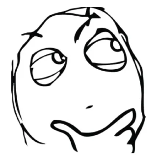 🤔 emoji •Created By:@RadioMeme Telegram sticker 14 of 120