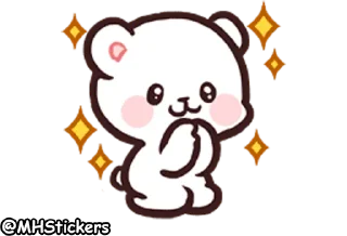 🥺 emoji @MHStickers Bears in Love Emoji 1 Telegram sticker 4 of 42