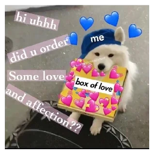 Sticker from hug