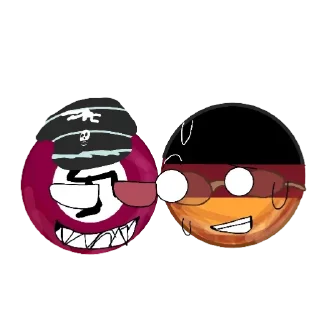 Sticker from Country balls | @glithy_rodamrix