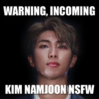 Sticker from NSFW BTS