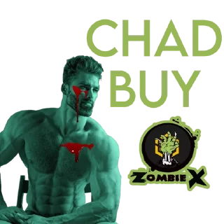 🟢 emoji ZOMBIE X Telegram sticker 17 of 20