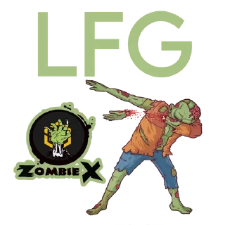 🟢 emoji ZOMBIE X Telegram sticker 12 of 20