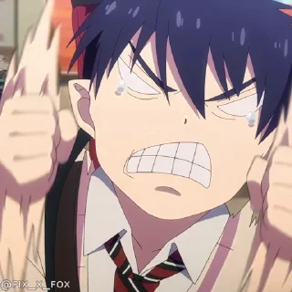 😤 emoji BE @Fix_x_Fox @TodorokiShouto Telegram sticker 7 of 42