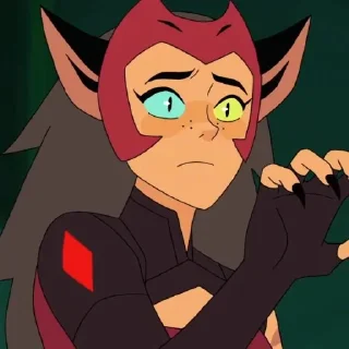 🛸 emoji She-ra moods by:@PutAlittleluveonMe Telegram sticker 8 of 120