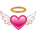 ❤️ emoji 𝐸𝑛𝑐ℎ𝑎𝑛𝑡𝑒𝑑 Telegram sticker 7 of 143