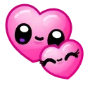 💕 emoji 𝐸𝑛𝑐ℎ𝑎𝑛𝑡𝑒𝑑 Telegram sticker 2 of 143