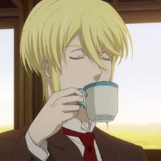 🍷 emoji William Moriarty [@TodorokiShouto] Telegram sticker 7 of 90