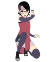 Sticker from Sarada Uchiha [รקร]