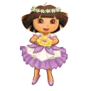 👸 emoji Dora Telegram sticker 20 of 30