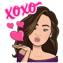 Sticker from Demi lovato stikers