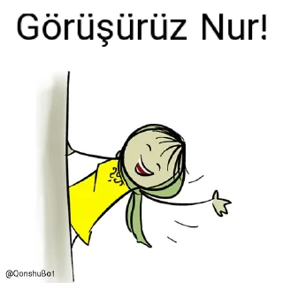 ✋ emoji Nur ve Lətifə @Qonshubot Telegram sticker 3 of 31