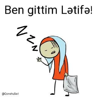 😴 emoji Nur ve Lətifə @Qonshubot Telegram sticker 21 of 31