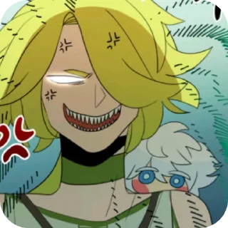 🐍 emoji "Я ращю ребёнка, который меня убьёт" - Дуза Telegram sticker 23 of 100