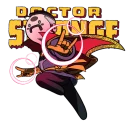 Sticker from dr strange