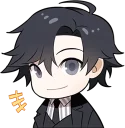 Sticker from Mystic Messenger LINE
