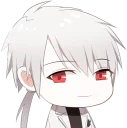 ☺️ emoji Mystic Messenger LINE Telegram sticker 23 of 45