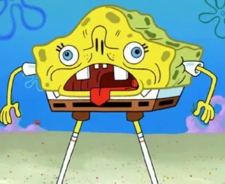 😳 emoji spongebob Telegram sticker 5 of 18
