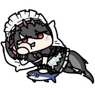 😪 emoji Zenless Zone Zero Animated | @KyouinArchive Telegram sticker 24 of 30