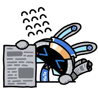 🗞 emoji Zenless Zone Zero Animated | @KyouinArchive Telegram sticker 7 of 30