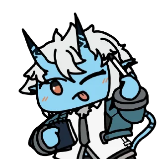 🗒 emoji Zenless Zone Zero Animated | @KyouinArchive Telegram sticker 9 of 30