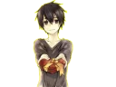 😁 emoji Kirito For @black_swordman (By Mary Scarlet) Telegram sticker 10 of 30