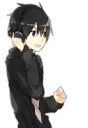 😄 emoji Kirito For @black_swordman (By Mary Scarlet) Telegram sticker 2 of 30