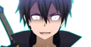 😱 emoji Kirito For @black_swordman (By Mary Scarlet) Telegram sticker 20 of 30