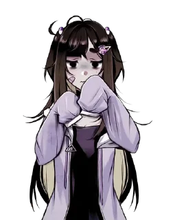 😣 emoji yuuna!!! @mango_rulez Telegram sticker 10 of 15