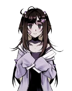 😖 emoji yuuna!!! @mango_rulez Telegram sticker 8 of 15