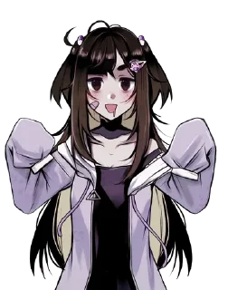 🥳 emoji yuuna!!! @mango_rulez Telegram sticker 6 of 15