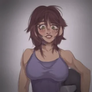 🤭 emoji Эшли кампбелл Telegram sticker 2 of 27